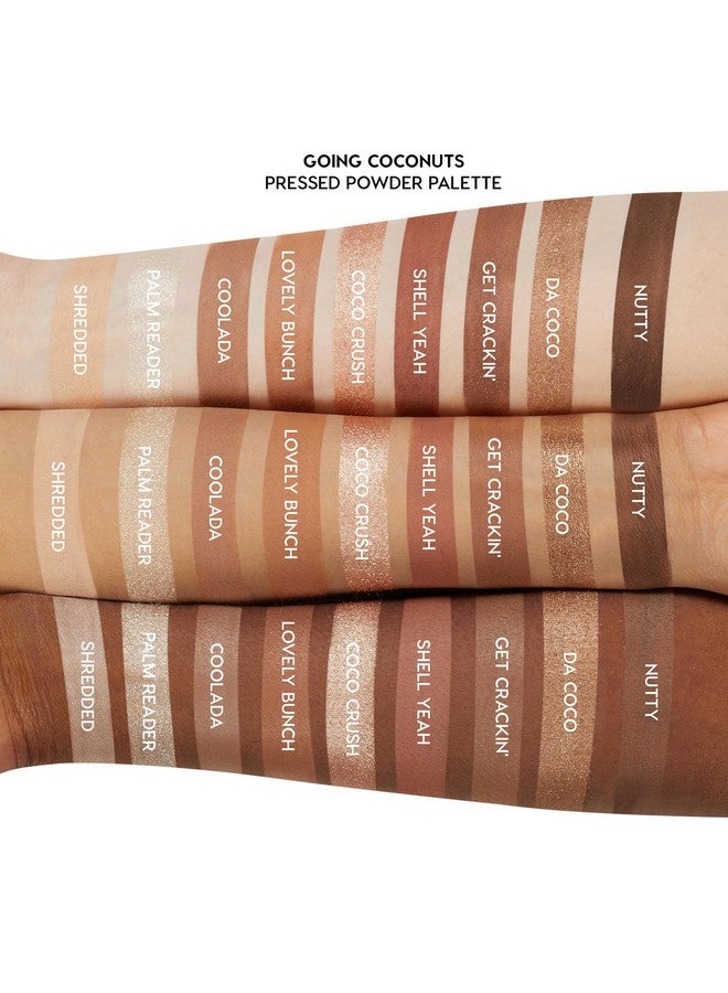 كالر بوب لوحة ظلال العيون "جوينج كوكوناتس" من كولور بوب - لوحة ظلال عيون محايدة بألوان باردة بلمسات نهائية مخملية وحريرية للغاية - مكياج عيون غني بالألوان بتركيبة تدوم طويلاً (0.3 أونصة) - Image 2