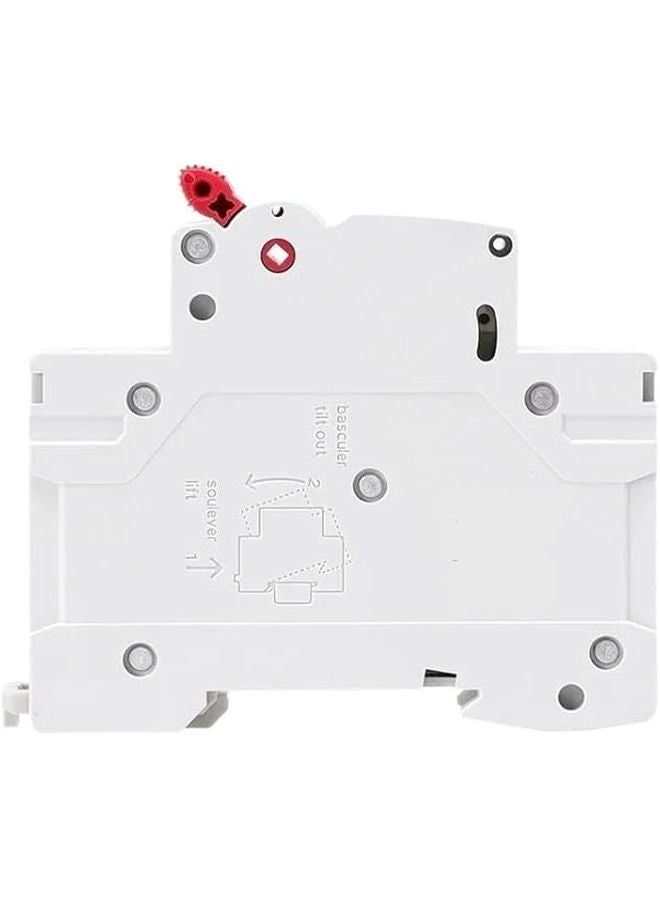 GYM10 4 Pole C Curve 20A Circuit Breaker DIN Rail MCB with ON Off Indicator 6KA CE Approved - Image 5