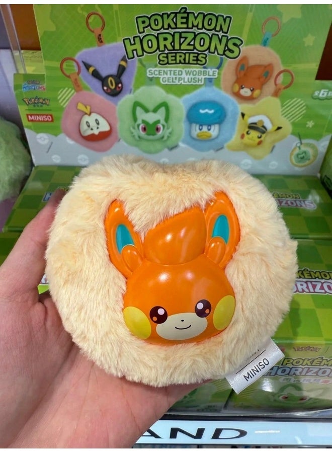 MINISO x Pokémon Character Plush Pendant Collection Plush Pendant Blind Box, Full Display Set of 6 Sealed Mystery Boxes, Character Collectible for Display and Gifting - Image 1