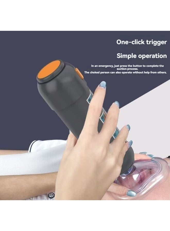 L LULONG Anti Choking Rescue Device for Kids and Adults, Emergency Airway Suction Device, Heimlich Aid Tool with Negative Pressure Mask - Image 4