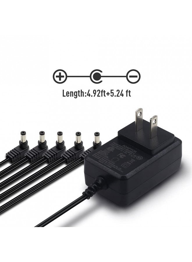 SONICAKE محول طاقة SONICAKE 9V DC 1A لدواسات تأثير الجيتار مع كابل طاقة 5 طرق دايزي تشين - Image 3