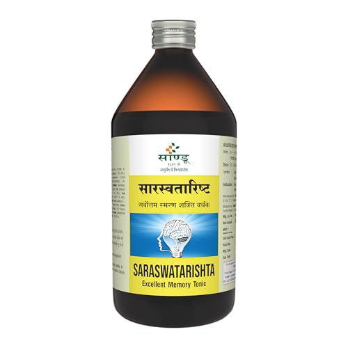 Sandu Pharmaceuticals Ltd Saraswatarishta (450Mls) | al Ayurvedic Nervine Tonic - Image 1