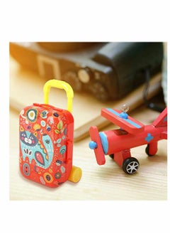 KASTWAVE 3Pcs lovely Mini Travel Suitcase Box Candy Box Doll Role Play Toys Kids Dollhouse Accessories for Barbie Wedding Decoration Girl Pretend Yoy Play House Toys Girls' Coin Purse  - Image 2