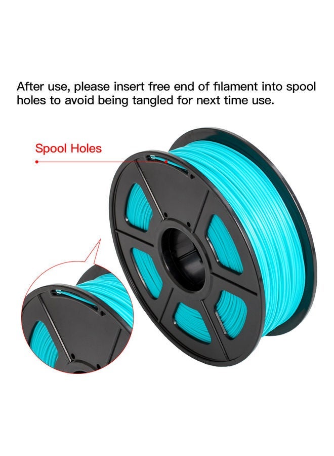NIBEMINENT 3D Printer PLA Filament Silver  - Image 4