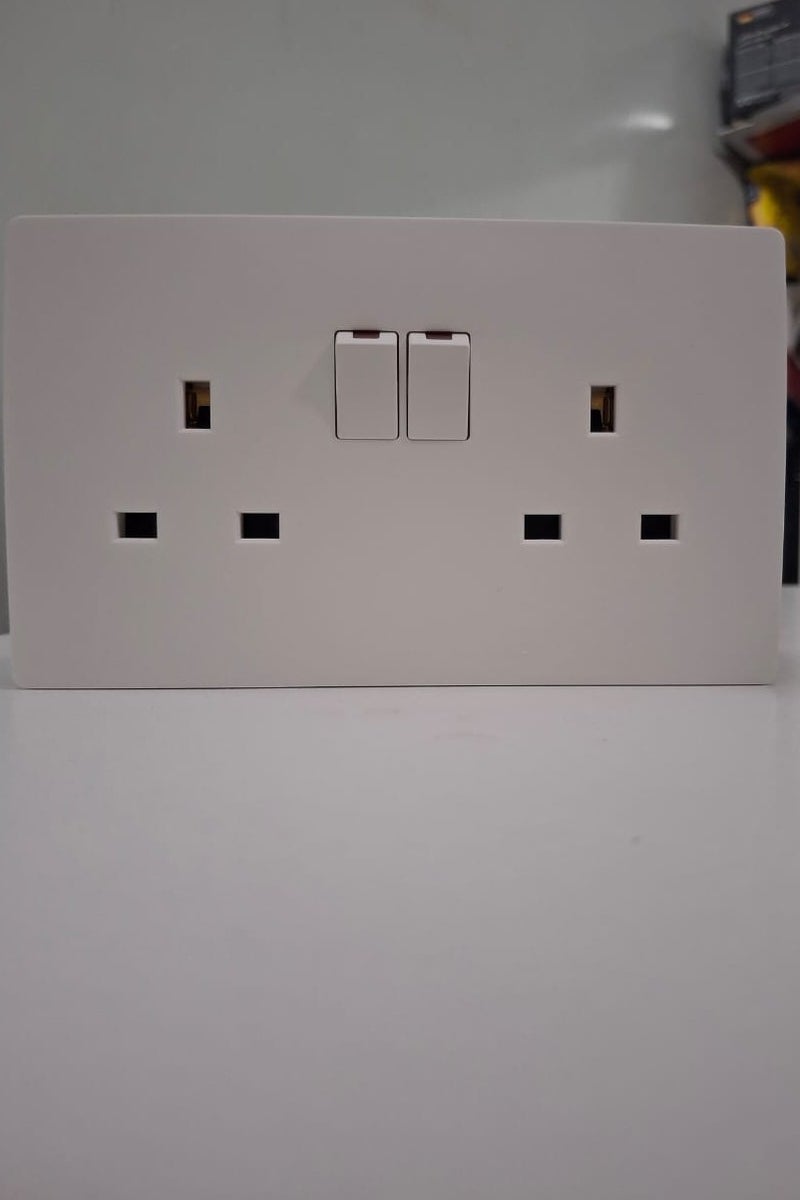 13A 2 GANG SWITCH SOCKET SP