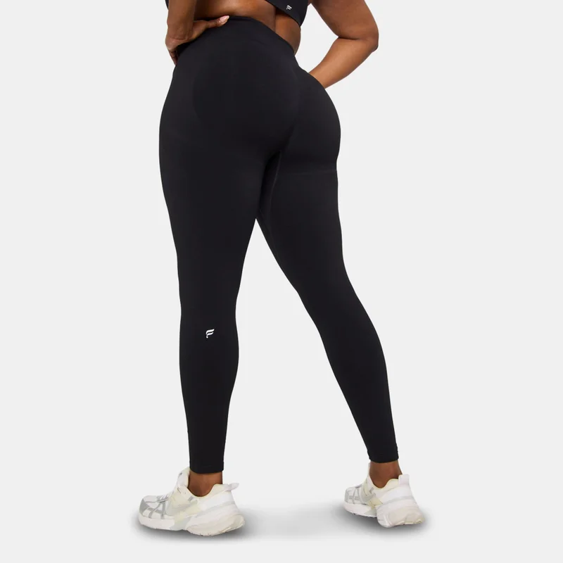 Fabletics Black Women's Seamless Scrunch Leggings for Women | Best Price UAE