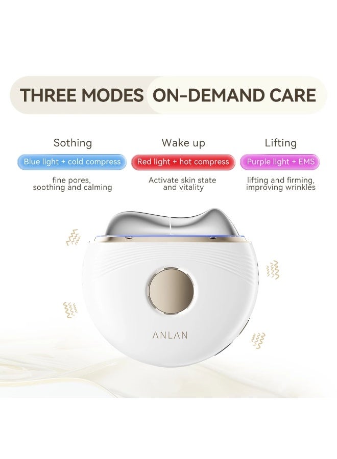 ANLAN Electric GuaSha Face Facial Tool Lifting & Massage Beauty Device with Heat/Cold Vibration Anti-Wrinkle Skin Lift Elimination Wrinkles - Image 3