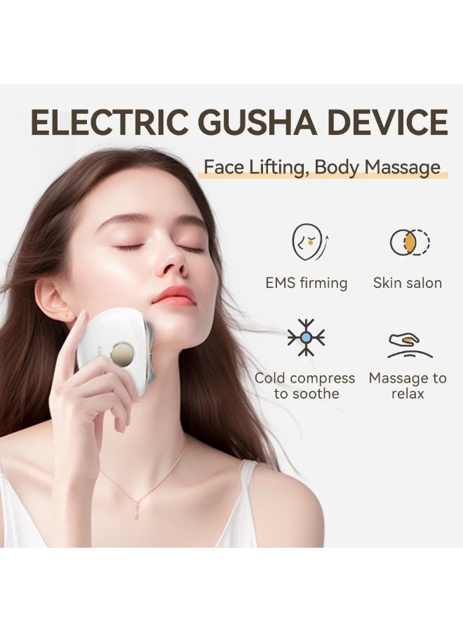 ANLAN Electric GuaSha Face Facial Tool Lifting & Massage Beauty Device with Heat/Cold Vibration Anti-Wrinkle Skin Lift Elimination Wrinkles - Image 2