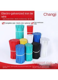 Bluejw Iron Core Tie Wire 1000 Grape Branches Light Cable Gardening Plastic Coated Iron Wire Power Cable Data Cable Tie  - Image 3