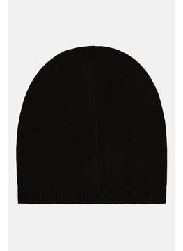 Van Heusen Men Knitted Beanie, Black  - Image 3