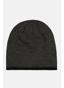 Van Heusen Men Knitted Beanie, Black  - Image 2