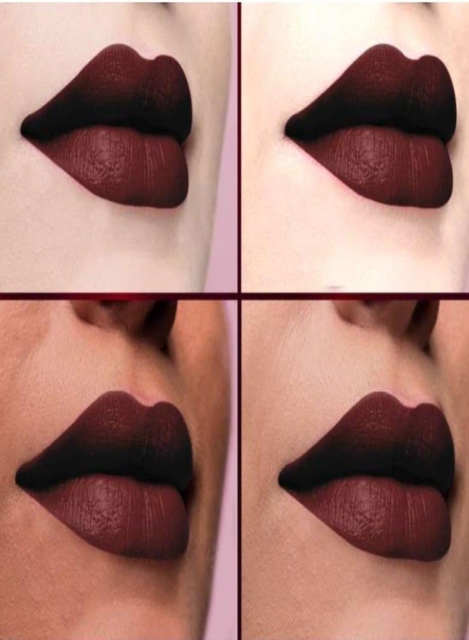 Milani Amore Matte Lip Crème, Shade 51 Vixen, 6g - Long-Lasting, Full Coverage Matte Liquid Lipstick - Image 3