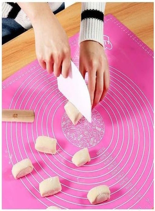 Rhonnium Dough Mat Cookie Cake Baking Mat Non-Stick Rolling Mats - Image 2