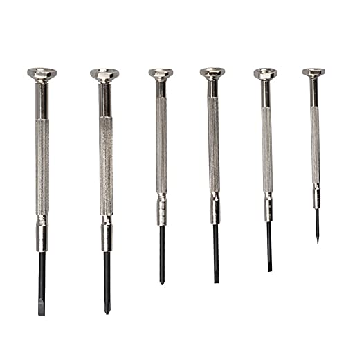 Eastman Precision Screw Driver, Alloy Steel, Black Finished, Comfortable Grip And Easy To Use, Handle Surface Treatment Nickle, set of 6 Pcs. (E-3015) - Image 2