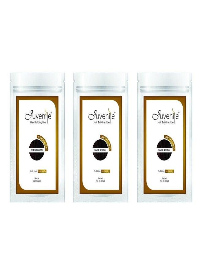 جوفينايل عبوة إعادة تعبئة ألياف شعر الأطفال باللون البني الداكن 27 جم - Image 1