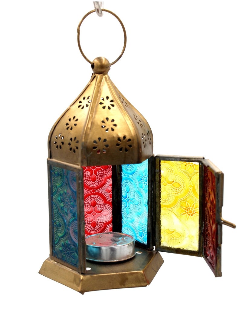 Antique Museum - RAMADAN MOROCCAN PARTY CAMPING FUNCTION DECORATIVE CANDLE LAMP (2112) 15CM -ALN1159 - Image 1