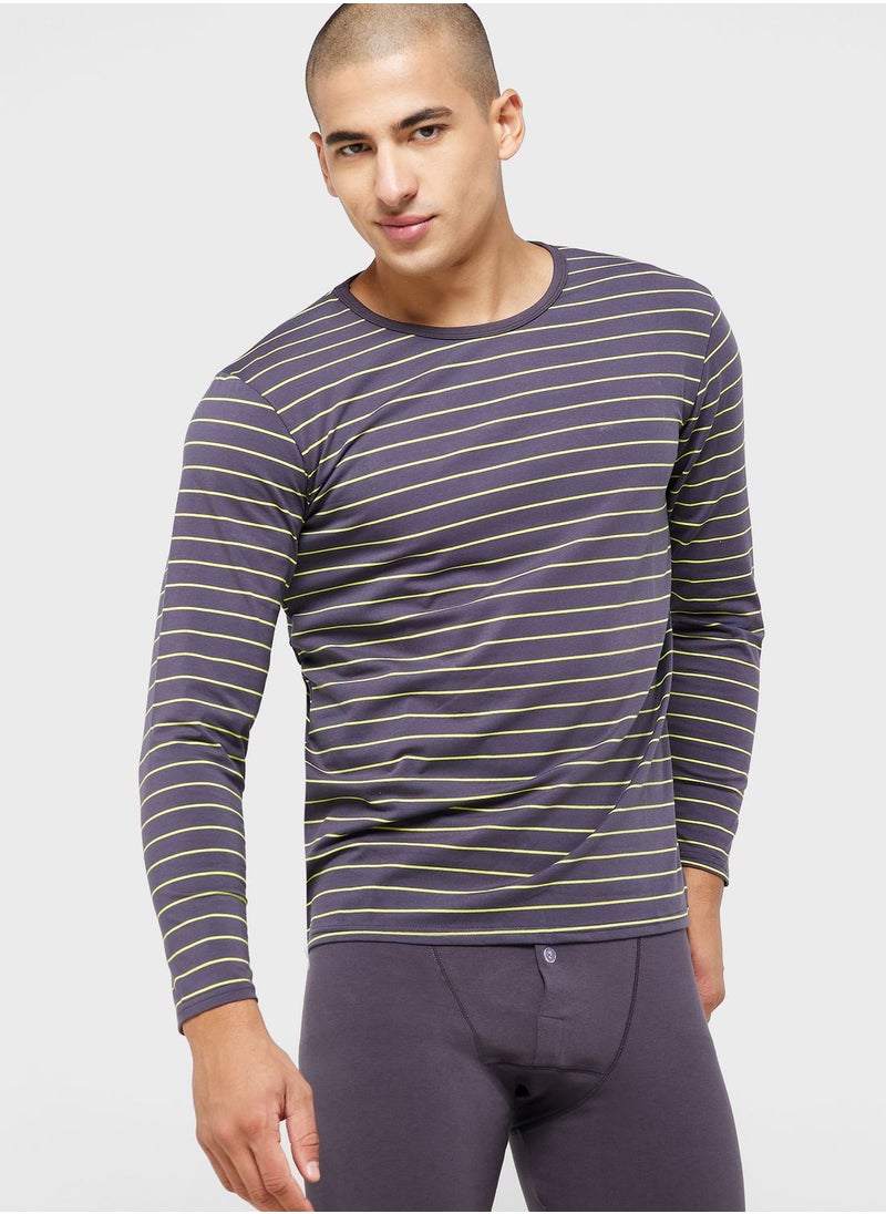 Seventy Five - Stripe Nightwear Set - Image 1