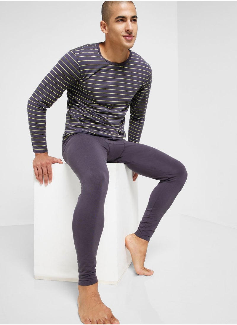 Seventy Five - Stripe Nightwear Set - Image 1