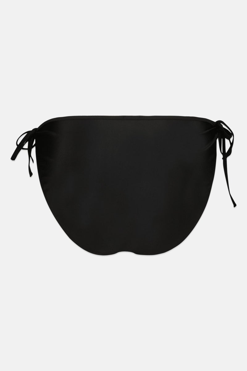 boohoo Women Plus Size Solid Bikini Bottom, Black  - Image 2