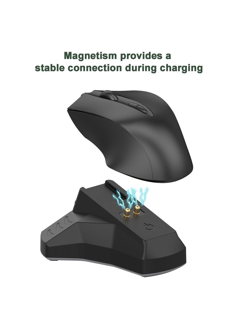 Charging Dock for Razer Game Wireless Mouse Naga Pro/Viper Ultimate/Basilisk Ultimate/DeathAdder V2 Pro Replacement Charger, Fast Charging, Magnetic Attraction (USB Cable Included) - Image 2