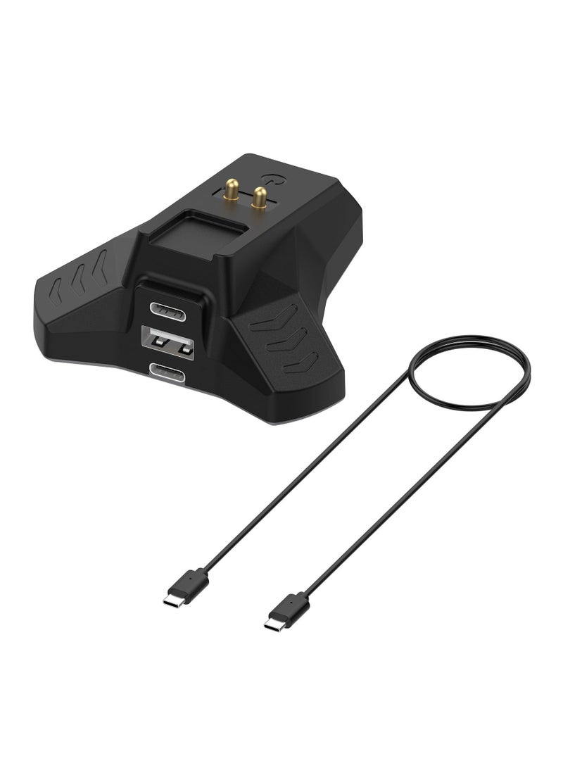 Charging Dock for Razer Game Wireless Mouse Naga Pro/Viper Ultimate/Basilisk Ultimate/DeathAdder V2 Pro Replacement Charger, Fast Charging, Magnetic Attraction (USB Cable Included) - Image 1