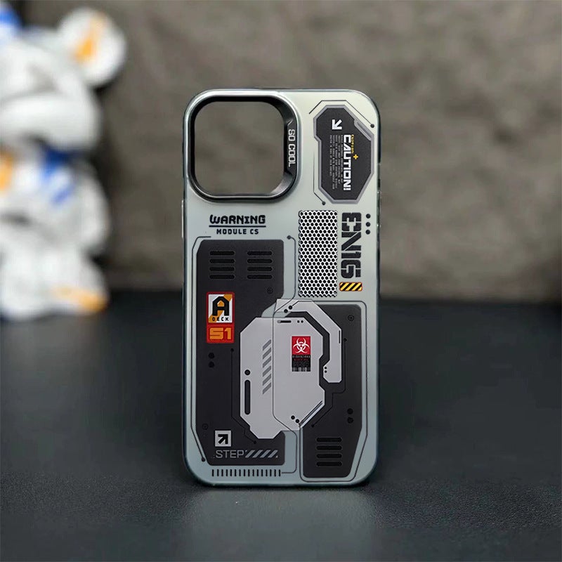 Trendy Brand Future Mechanical Guanxi Suitable for Apple Iphone17 Mobile Phone Case Honor 90 Cross-Border Anti-Fall Protective Cover - Image 3