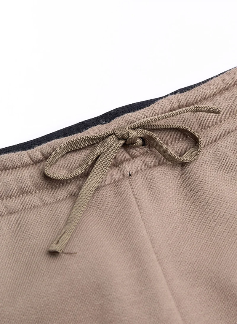 GIORDANO  Kid's Tapered Fit French Terry Jogger with Elastic Waist  | Best Price UAE