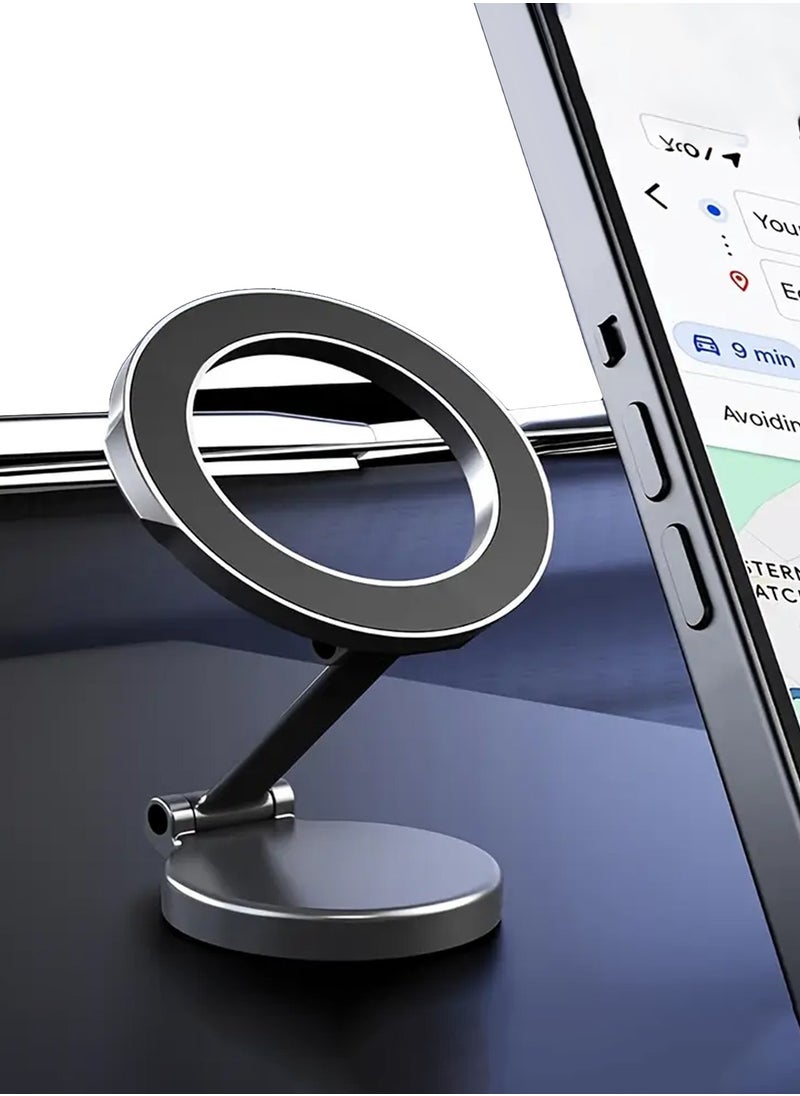 تشابي لاين  حامل موبايل مغناطيسي CHAPPELINE ST22، حامل موبايل على لوحة العدادات مع دوران 360° - أسود  - Image 1