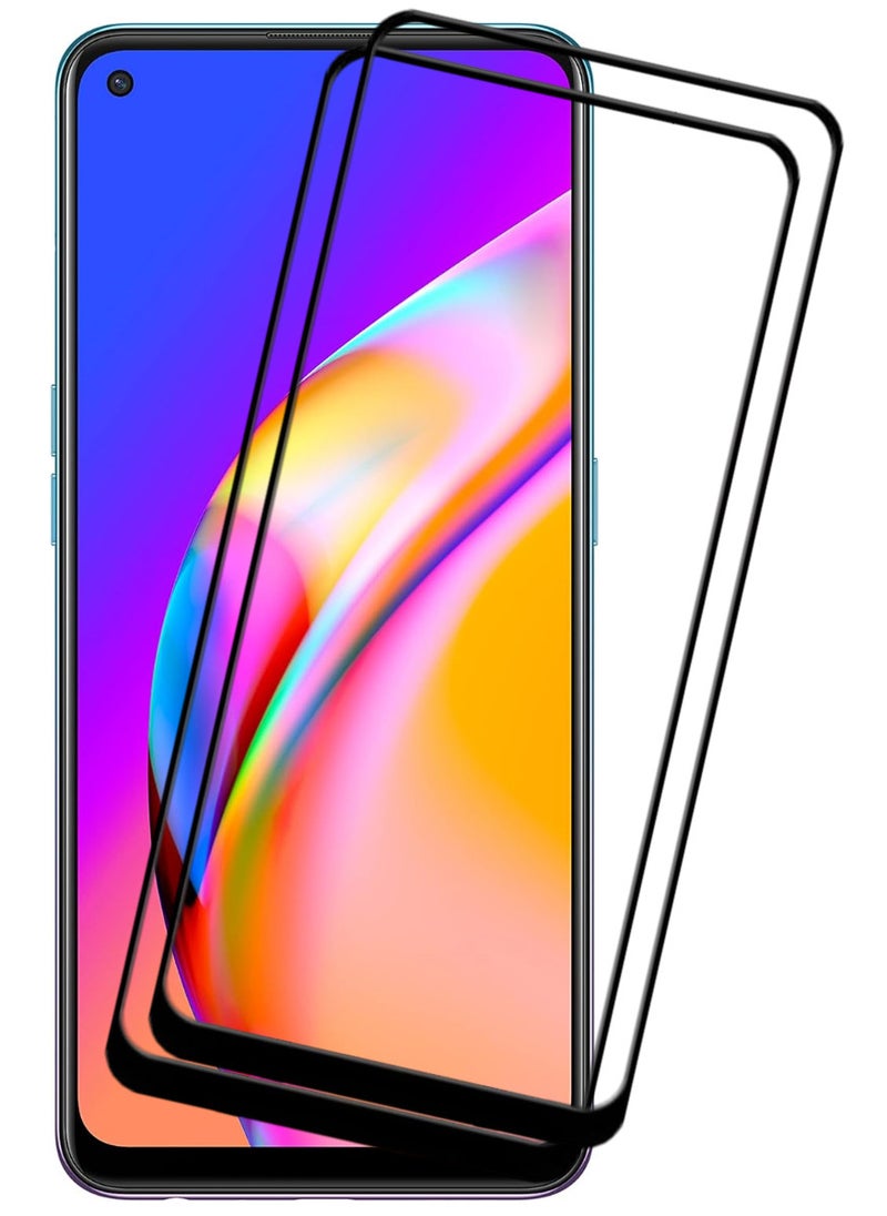 ACLIX 2 Pieces Antistatic ESD Dustproof Premium Quality High Definition Tempered Glass Screen Protector Designed For Oppo A94 5G - Image 1