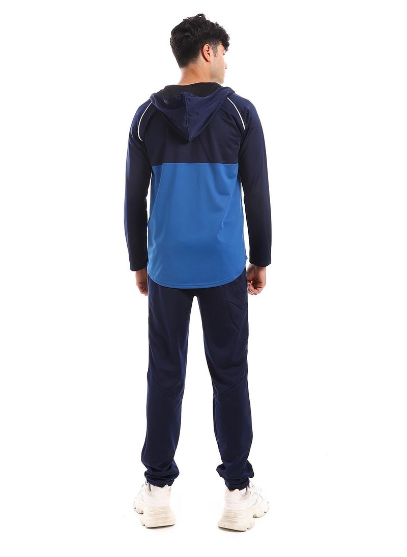 Caesar - Hoodie With Pants Training Suit And Lined Design - Image 1
