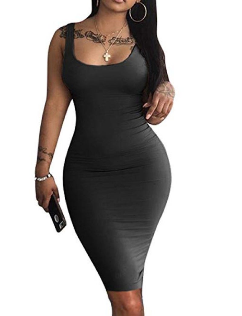 Solid Color Fine Fabric Soft Material Chic Design Top - Trendy Style Comfortable Wear Durable Wash Resistant Outfit for Body Fit XL - Image 4