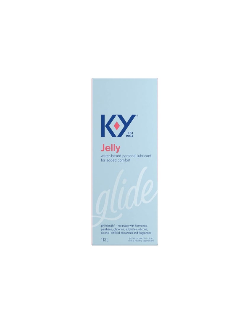 K-Y Jelly Pleasure Personal Lubricant Water Based Gel 113g Alcohol free for Adults (Unisex) - Image 1