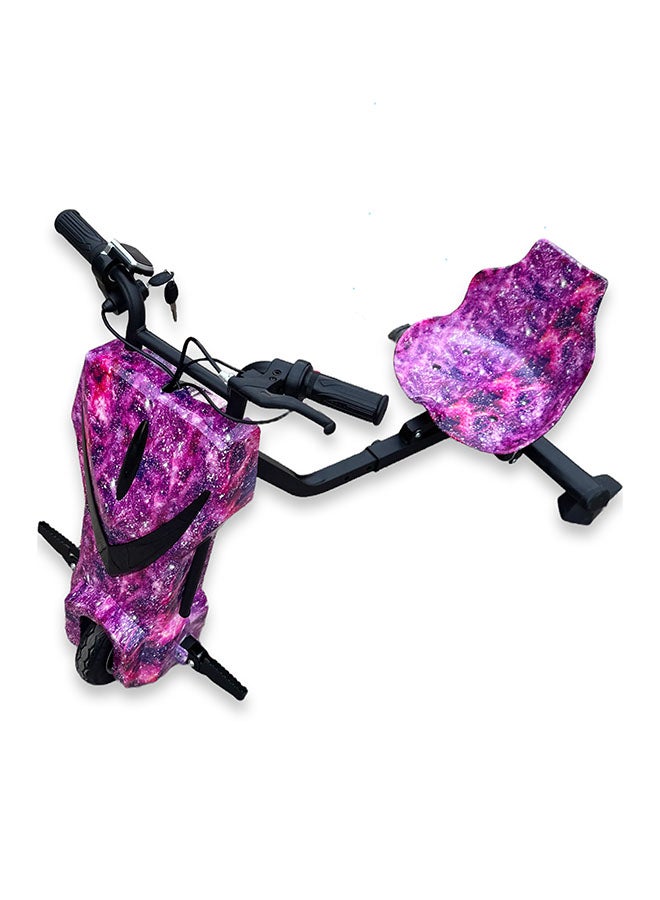 بيبي سكوتر كهربائي قوي ٣٦ فولت للانجراف والدوران ٣٦٠ درجة للأطفال والكبار – هيكل قابل للتعديل مع بلوتوث ومجموعة حماية، ثلاث سرعات، محرك بدون فُرش بقدرة ٢٥٠ واط، سرعة من ٨ إلى ١٥ كم/س، يتحمل وزن حتى ٨٠ كجم، مناسب لعمر ٦ سنوات وأكثر. - Image 1