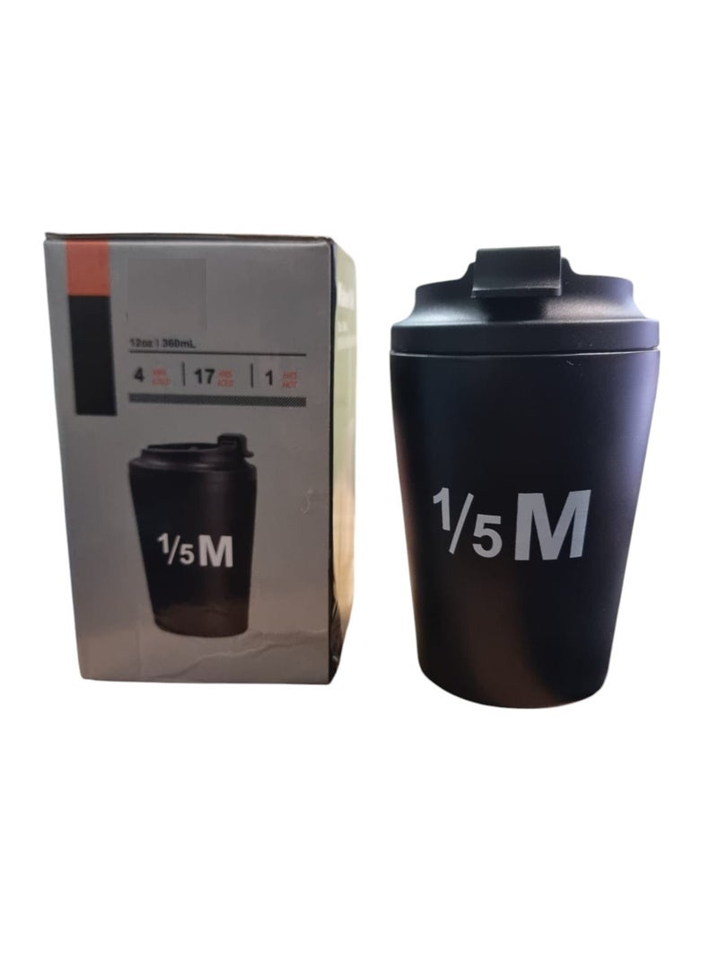 Travel Coffee Mug Stainless Steel Vacuum Ice and Hot Drinks Insulated Tumbler for Home Office Outdoor Works