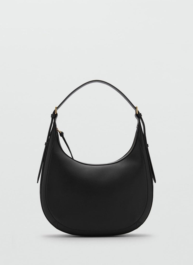 MANGO Oval Shoulder Bag  - Image 1