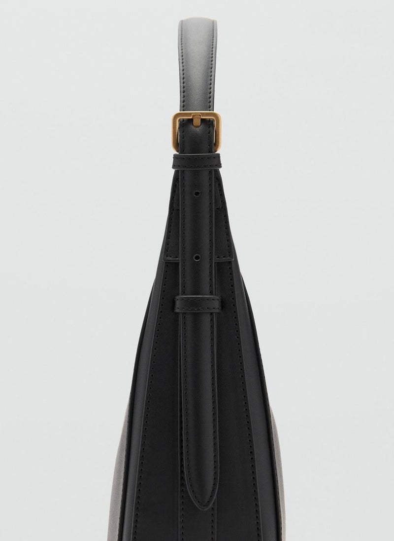 MANGO Oval Shoulder Bag  - Image 3