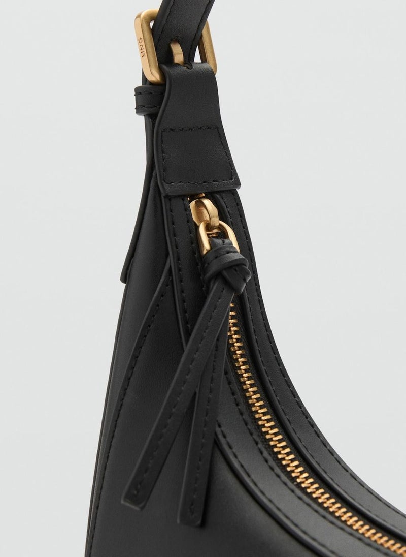 MANGO Oval Shoulder Bag  - Image 4