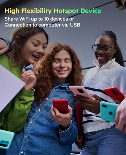GlocalMe MeowGo G40Pro 4G Mobile Hotspot Device with 10GB US/CA/MX Data 30 Days, Portable WiFi Hotspot for Travel in 200+ Countries, Pocket WiFi Hotspot, No SIM Card Needed, 10 Connected Devices - Image 5