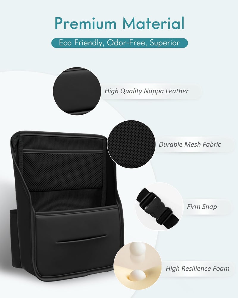 FLORICH Car Organizer Storage Between Seats, Leather Seat Organizer Purse Holder Between Seats, Automotive Consoles & Organizers Storage Car Organizer - Image 5