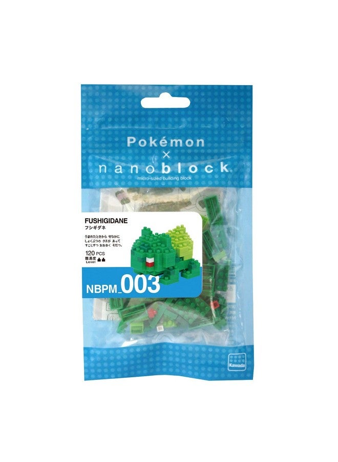 Nanoblock - 2 Sets Bundle - Hitokage and Bulbasaur (Fushigidane) - Adjustable Pokemon Characters (Japan Import) - Image 4