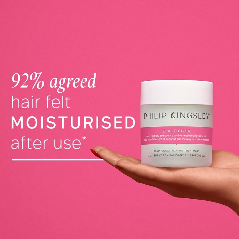 PHILIP KINGSLEY - Elasticizer | Deep Conditioner | Repair Hair Mask Treatment for All Hair Types | Pre-Shampoo Deep Conditioning Mask | Hydrates, Adds Shine and Reduces Breakage and Frizz | 33.8oz - Image 4