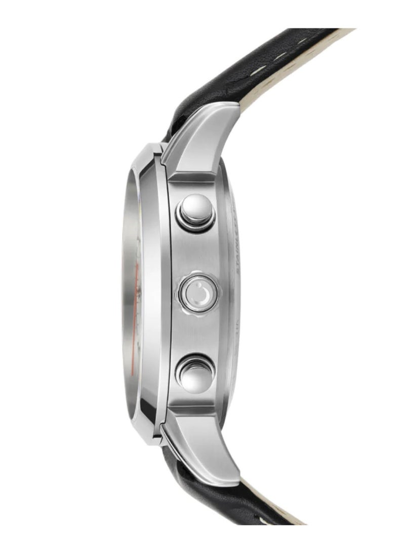 Al Fajr Deluxe Leather Watch Model WA-30L - Image 4