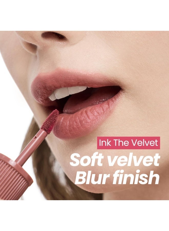 Peripera Ink The Velvet Lip Tint | Highly Pigmented, Longwear & Weightless Lip Tint | Smudge-Proof, Buildable Color for Lips & Cheeks | 41 COOL OFF ROSY - Image 2
