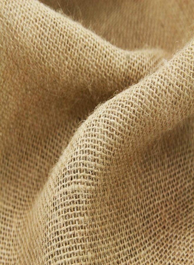 MDS Pack Of 50 Wedding Burlap 4 x 8 Inch Burlap Lace Utensil Cutlery Holders Pouch Silverware Holder Knifes Forks Bags Burlap Napkin Bag for Rustic Wedding Party and Tableware Decorations - Image 4