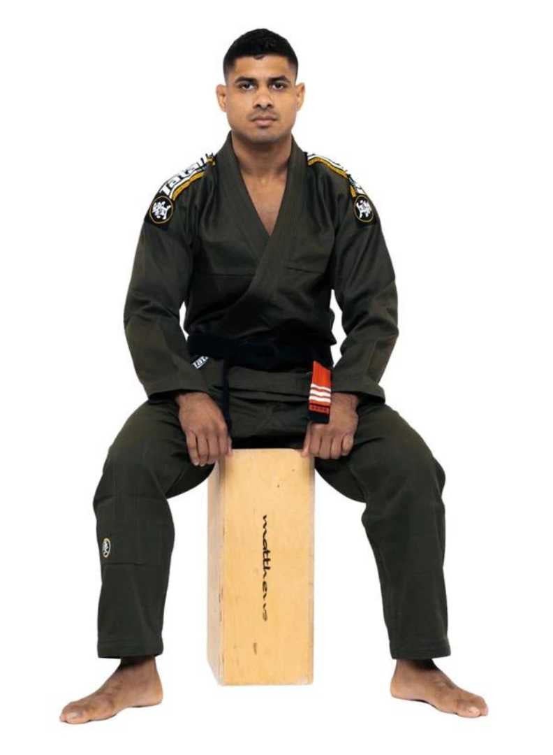 Tatami Fightwear Tatami Nova Absolute Gi Khaki A1L - Image 5