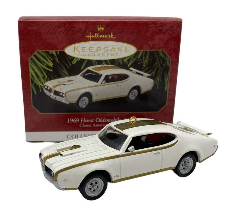 Hallmark 1969 Hurst Oldsmobile 442 Car Christmas Ornament 1997 by Keepsake Ornament