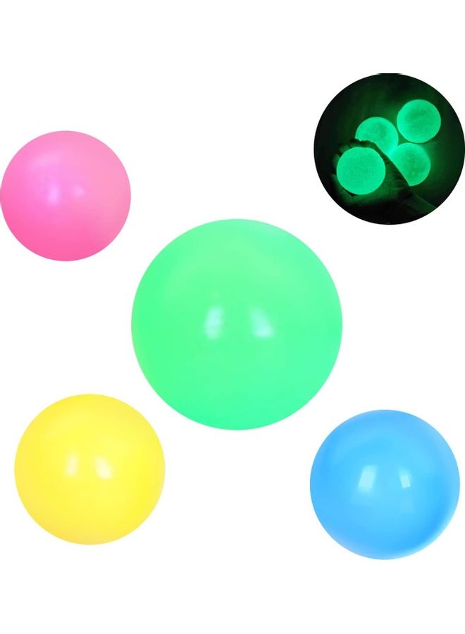 NIBEMINENT 4-Piece Stress Relief Glowing Ball - Image 1