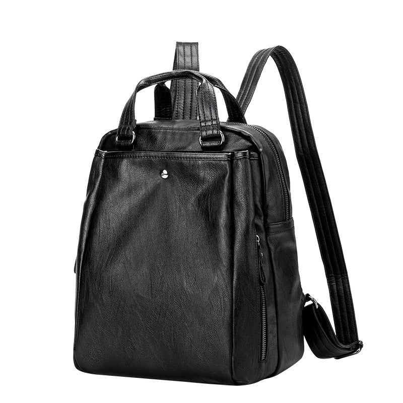 Shoulder Bag Women'S New Fashion Soft Leather Bag Bag Bag Large Capacity Travel Bag Travel Bag One Generation - Image 3