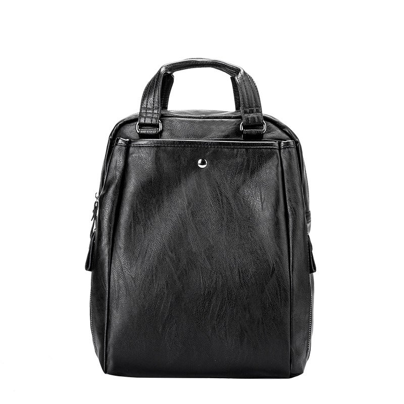 Shoulder Bag Women'S New Fashion Soft Leather Bag Bag Bag Large Capacity Travel Bag Travel Bag One Generation - Image 1