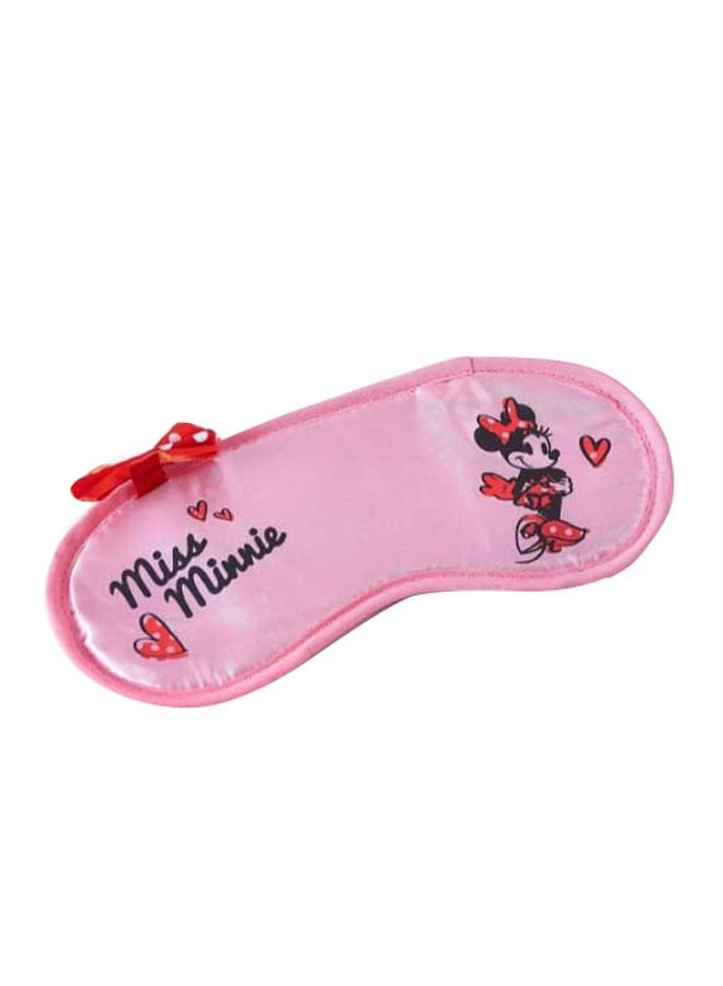 Disney Miss Minnie Eye Mask Pink 20 x 9cm - Image 1